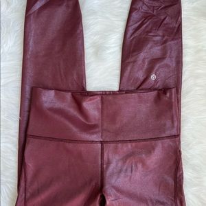 NWOT Lululemon wunder shine pockets sz 10, 25”